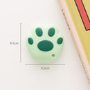 1 PC Cute Cartoon Cat Claw Retractable Paper Cutter Utility Knives Stationery for School Office Home