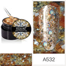 ROSALIND 5ml Shiny Glitter Gel Polish Bright Diamond Hybrid Varnishes For Manicure Nail Art Design Gel Polish Top and Base Set