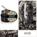 ROSALIND 5ml Shiny Glitter Gel Polish Bright Diamond Hybrid Varnishes For Manicure Nail Art Design Gel Polish Top and Base Set