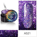 ROSALIND 5ml Shiny Glitter Gel Polish Bright Diamond Hybrid Varnishes For Manicure Nail Art Design Gel Polish Top and Base Set