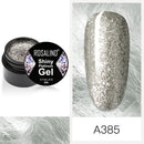 ROSALIND 5ml Shiny Glitter Gel Polish Bright Diamond Hybrid Varnishes For Manicure Nail Art Design Gel Polish Top and Base Set