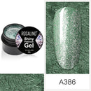 ROSALIND 5ml Shiny Glitter Gel Polish Bright Diamond Hybrid Varnishes For Manicure Nail Art Design Gel Polish Top and Base Set