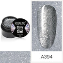 ROSALIND 5ml Shiny Glitter Gel Polish Bright Diamond Hybrid Varnishes For Manicure Nail Art Design Gel Polish Top and Base Set
