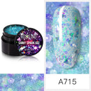 ROSALIND 5ml Shiny Glitter Gel Polish Bright Diamond Hybrid Varnishes For Manicure Nail Art Design Gel Polish Top and Base Set