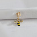 1Pc Goth Butterfly Copper Wire Spiral Fake Piercing Nose Ring Punk Gold Color Clip Nose Ring Ear Clip Cuff Body Jewelry