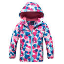 Jacket For Girls 2021 Spring Children's Flower Fleece Clothes Girls Coat Windbreaker Outerwear Kids Polar Fleece Windproof 3-12T