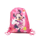 1pcs Disney Non-woven Fabrics Kid Favor Travel Pouch Storage Clothes Shoes Bags Cotton Drawstring Bags School Portable Backpack