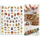 Lilo & Stitch Children's Nail Stickers Disney Toys Manicure Accessories Cool Painting Girls Student Cartoon Decoration Decals