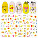 Lilo & Stitch Children's Nail Stickers Disney Toys Manicure Accessories Cool Painting Girls Student Cartoon Decoration Decals