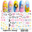 Lilo & Stitch Children's Nail Stickers Disney Toys Manicure Accessories Cool Painting Girls Student Cartoon Decoration Decals