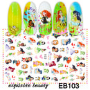 Lilo & Stitch Children's Nail Stickers Disney Toys Manicure Accessories Cool Painting Girls Student Cartoon Decoration Decals