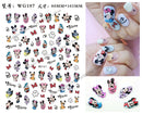 Lilo & Stitch Children's Nail Stickers Disney Toys Manicure Accessories Cool Painting Girls Student Cartoon Decoration Decals