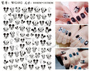 Lilo & Stitch Children's Nail Stickers Disney Toys Manicure Accessories Cool Painting Girls Student Cartoon Decoration Decals