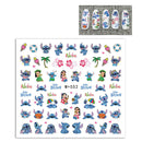 Lilo & Stitch Children's Nail Stickers Disney Toys Manicure Accessories Cool Painting Girls Student Cartoon Decoration Decals