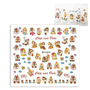 Lilo & Stitch Children's Nail Stickers Disney Toys Manicure Accessories Cool Painting Girls Student Cartoon Decoration Decals