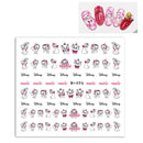 Lilo & Stitch Children's Nail Stickers Disney Toys Manicure Accessories Cool Painting Girls Student Cartoon Decoration Decals