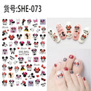 Lilo & Stitch Children's Nail Stickers Disney Toys Manicure Accessories Cool Painting Girls Student Cartoon Decoration Decals