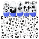 Lilo & Stitch Children's Nail Stickers Disney Toys Manicure Accessories Cool Painting Girls Student Cartoon Decoration Decals
