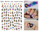 Lilo & Stitch Children's Nail Stickers Disney Toys Manicure Accessories Cool Painting Girls Student Cartoon Decoration Decals