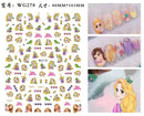 Lilo & Stitch Children's Nail Stickers Disney Toys Manicure Accessories Cool Painting Girls Student Cartoon Decoration Decals