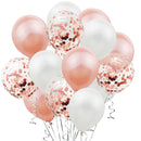 30pcs 12inch Silver Confetti Balloon Happy Birthday Wedding Party Decor Globos Pearl White Air Helium Balls Baby Shower Supplies