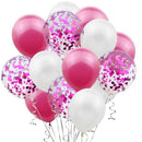 30pcs 12inch Silver Confetti Balloon Happy Birthday Wedding Party Decor Globos Pearl White Air Helium Balls Baby Shower Supplies