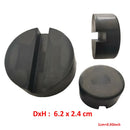 1Pc Car Lift Jack Stand Rubber Pads Black Rubber Slotted Floor Jack Pad Frame Rail Adapter for BMW Audi Benz Skoda Ford Toyota