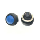 1Pcs 2Pin Mini Switch 12mm 1A waterproof switch pbs33b 12v momentary Push button Switch reset Non-locking pbs-33b