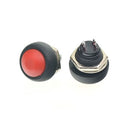 1Pcs 2Pin Mini Switch 12mm 1A waterproof switch pbs33b 12v momentary Push button Switch reset Non-locking pbs-33b