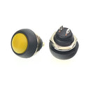 1Pcs 2Pin Mini Switch 12mm 1A waterproof switch pbs33b 12v momentary Push button Switch reset Non-locking pbs-33b
