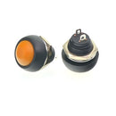 1Pcs 2Pin Mini Switch 12mm 1A waterproof switch pbs33b 12v momentary Push button Switch reset Non-locking pbs-33b