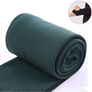 2021 Autumn winter woman thick warm leggings candy color brushed charcoal Stretch Fleece Pants Trample Feet Leggings