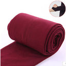 2021 Autumn winter woman thick warm leggings candy color brushed charcoal Stretch Fleece Pants Trample Feet Leggings