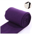 2021 Autumn winter woman thick warm leggings candy color brushed charcoal Stretch Fleece Pants Trample Feet Leggings