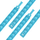 2pcs Decompression Bracelet Press Bubble Photosensitive Color Change Bracelet Puzzle Sensory Toy For Kids Fidget Vent Toys