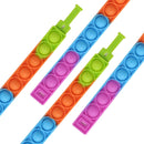 2pcs Decompression Bracelet Press Bubble Photosensitive Color Change Bracelet Puzzle Sensory Toy For Kids Fidget Vent Toys