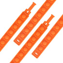 2pcs Decompression Bracelet Press Bubble Photosensitive Color Change Bracelet Puzzle Sensory Toy For Kids Fidget Vent Toys