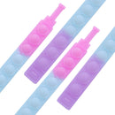 2pcs Decompression Bracelet Press Bubble Photosensitive Color Change Bracelet Puzzle Sensory Toy For Kids Fidget Vent Toys