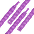 2pcs Decompression Bracelet Press Bubble Photosensitive Color Change Bracelet Puzzle Sensory Toy For Kids Fidget Vent Toys