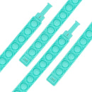 2pcs Decompression Bracelet Press Bubble Photosensitive Color Change Bracelet Puzzle Sensory Toy For Kids Fidget Vent Toys