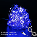 1M 2M 3M 5M 10M Copper Wire LED String Lights Christmas Decorations for Home New Year Decoration Navidad 2021 New Year 2022.