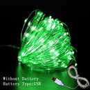 1M 2M 3M 5M 10M Copper Wire LED String Lights Christmas Decorations for Home New Year Decoration Navidad 2021 New Year 2022.