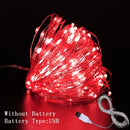 1M 2M 3M 5M 10M Copper Wire LED String Lights Christmas Decorations for Home New Year Decoration Navidad 2021 New Year 2022.