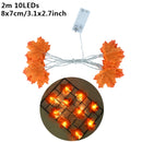 1.5m 10Led Halloween Pumpkin Ghost Skeletons Bat Spider Led Light String Festival Bar Home Party Decor Christmas Ornament