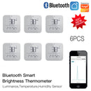 MoesHouse ZigBee Bluetooth Smart Brightness Thermometer Sensor Light Temperature Humidity Detector Tuya Smart App Control