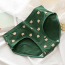 2021 Women's Cotton Underwear Japanese Cute Briefs Mid Waist Seamless Underpants Cute Cartoon Panties Female Cotton Lingerie
