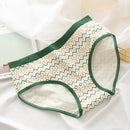 2021 Women's Cotton Underwear Japanese Cute Briefs Mid Waist Seamless Underpants Cute Cartoon Panties Female Cotton Lingerie