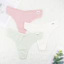 3 Pcs Lots Plus Size S-4XL Underwear Women Lingerie Panties Sexy G String Thongs for Lady Cotten Panties Girls Briefs