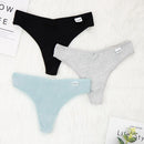 3 Pcs Lots Plus Size S-4XL Underwear Women Lingerie Panties Sexy G String Thongs for Lady Cotten Panties Girls Briefs