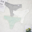 3 Pcs Lots Plus Size S-4XL Underwear Women Lingerie Panties Sexy G String Thongs for Lady Cotten Panties Girls Briefs